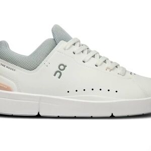 On Women's Roger Advantage 2 Shoes Size 8.5 White/Rose Hip